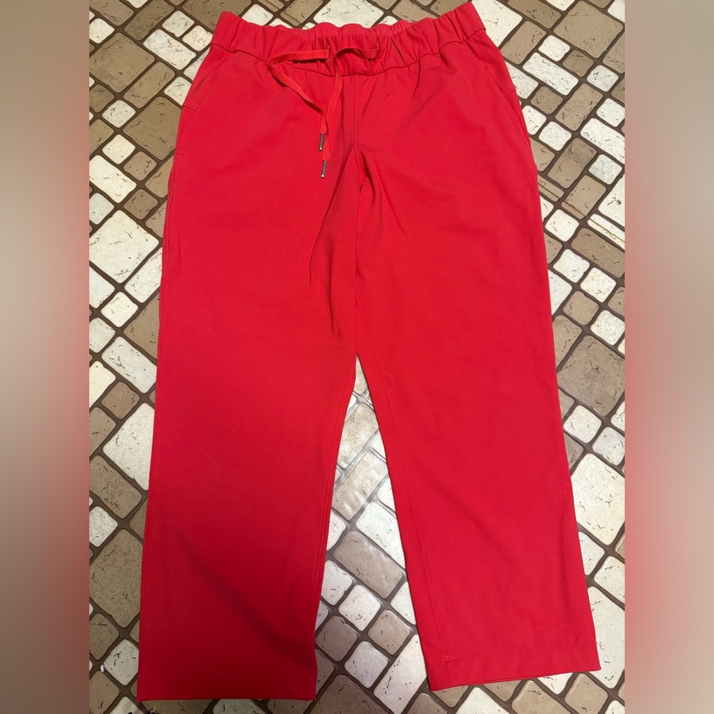 lululemon athletica Red Joggers